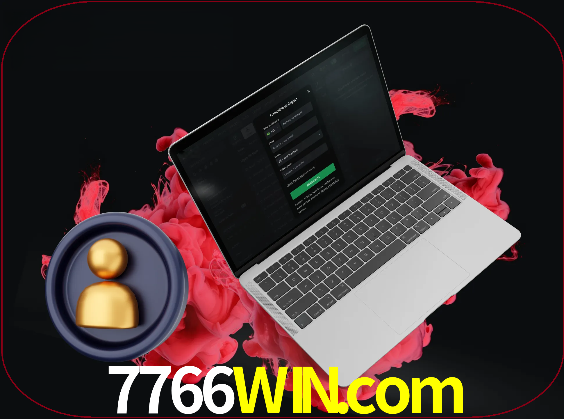 No cabeçalho do site 7766win, clique no botão que o levará a um formulário especial onde terá de introduzir as suas informações actuais.
