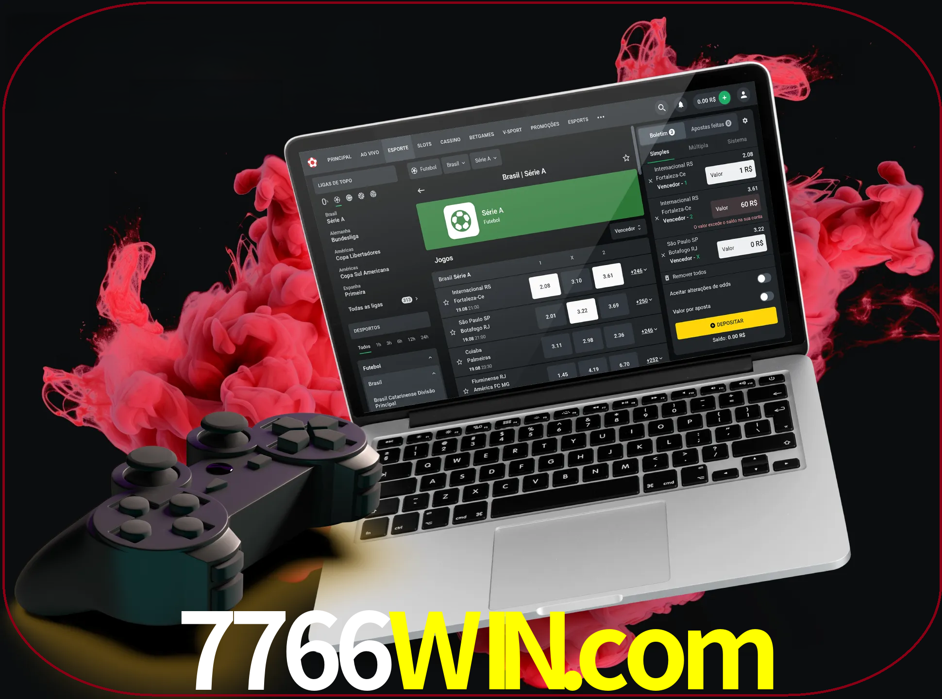 Visite a secção especial de jogos de vídeo em 7766win para descobrir em que jogos pode apostar e ganhar muito dinheiro.